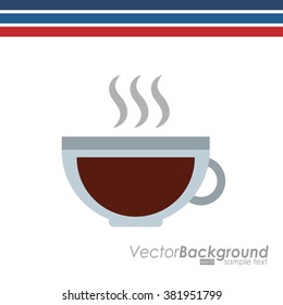 coffee time icon design 