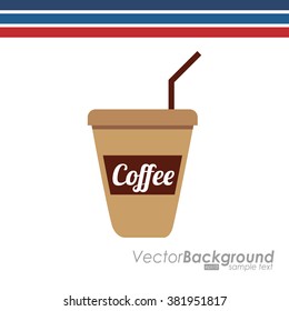 coffee time icon design 