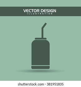 coffee time icon design 