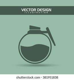 coffee time icon design 