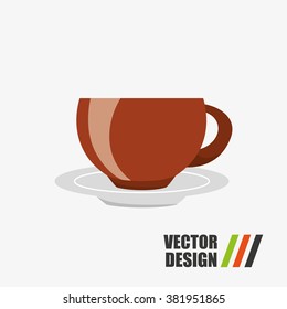 coffee time icon design 