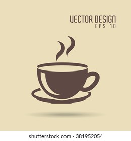 coffee time icon design 