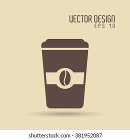 coffee time icon design 