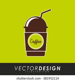 coffee time icon design 