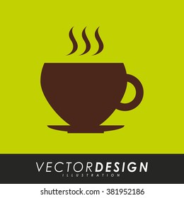 coffee time icon design 