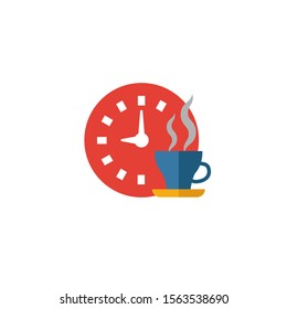 Coffee Time icon. Simple flat element from coffe shop collection. Creative coffee time icon for templates, software and apps.