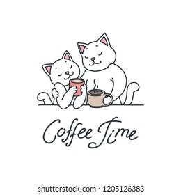 All You Need Love Coffee Cute Stock Vector (Royalty Free) 1193170990 ...