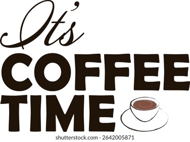 It's COFFEE TIME - It's Coffee Time Logotype
