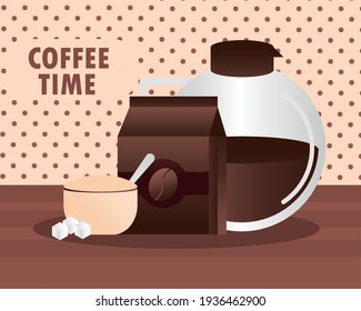 coffee time maker package sugar
