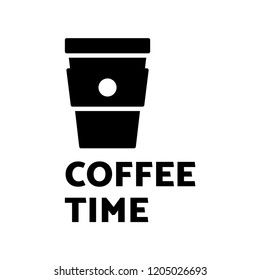 Coffee Time sign for your need such notice sign, presentation, document,  etc