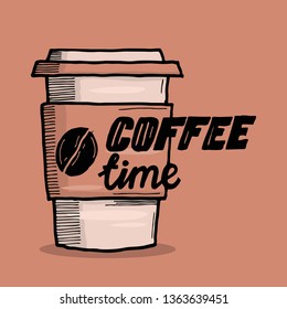 Coffee time typography