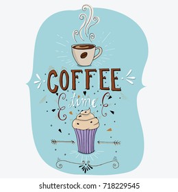 Coffee time typography