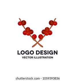 coffee tree vector icon