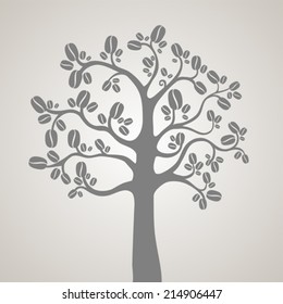 Coffee tree. vector illustration