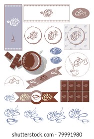 Coffee trivia 2, vector