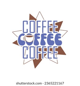 Coffee T-shirt Design For Camp Lover.
