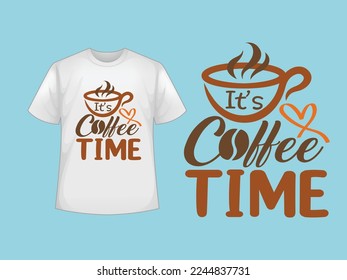 Coffee t-shirt design.

Item description:
⦁ High quality with 300 dpi.
⦁ 100% Print ready
⦁ Possible and easy to change the color.
