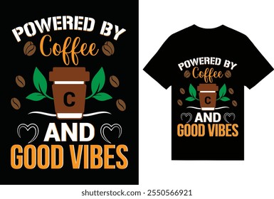 coffee t-shirt design for coffee lover