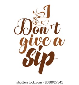 Coffee T-shirt Design For Coffee Lovers