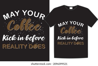 diseño de camisetas de café para los amantes del café.