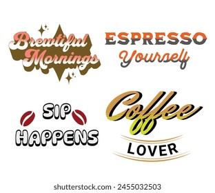 Coffee T-Shirt Design, Coffee tee vector Design