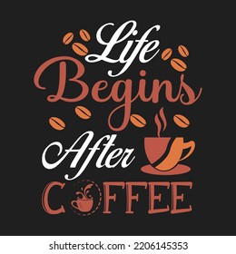 Kaffee T-Shirt Design , dieses Design ist vollständig bestellbar, Wenn Sie irgendeine Art T-Shirt Design brauchen, ist der Kontakt hier frei