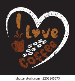 Coffee T-shirt design , this design is fully Editable, If you need any kind of t-shirt design fell free contact here