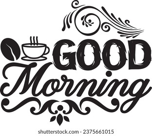 Coffee T-Shirt design, typography design