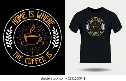  Coffee t-shirt design. Coffee typography t shirt design, Coffee quotes lettering tshirt design