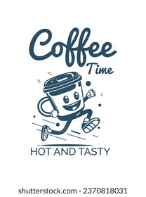 Coffee T-Shirt Design, Typography Coffee T-shirt vector, coffee tee