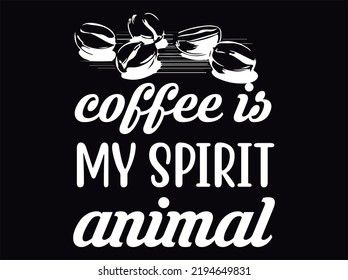 Coffee t-shirt design vector file