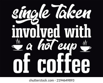 Coffee t-shirt design vector file