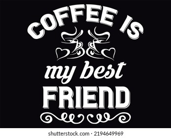 Coffee t-shirt design vector file