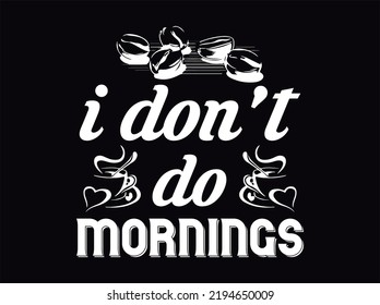 Coffee t-shirt design vector file
