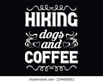 Coffee t-shirt design vector file