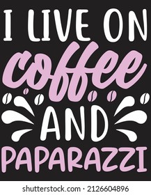Coffee T-shirt Design Vector For Graphic