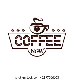 Coffee t-shirt design vector template