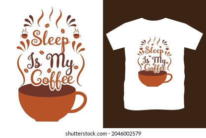 coffee tshirt design vector unique  