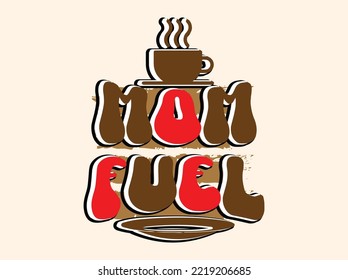 Coffee tshirt design, vintage typography and lettering art, retro slogan