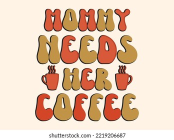 Coffee tshirt design, vintage typography and lettering art, retro slogan
