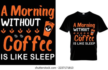  coffee t-shirt design.custom coffee t-shirt design.