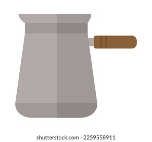icono de aislamiento del método turco del café