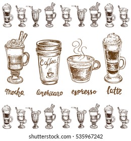 coffee types collection