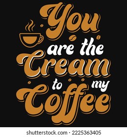 Kaffeemaschine-Typografisches T-Shirt-Design, Vektordesign 