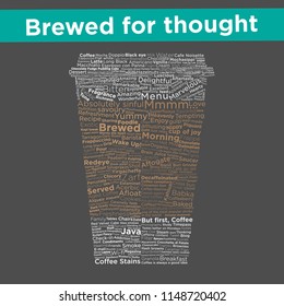 Coffee and typography