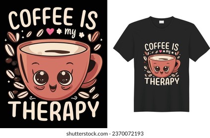 Coffee Typography, calligraphy, lettering, Hand drawing, poster, funny print Vector t-shirt design. Vintage, Good, best, hot, smell, love quote  files. Drink, text, black, slogan, inspirational