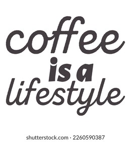 Coffee typography t shirt design 