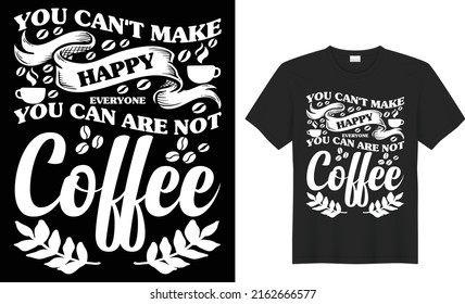 coffee typography vector t-shirt design coffee is always good idea template for prints t shirt fashion clothing poster, tote bag, mug and merchandise
