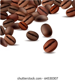 Coffee vector background