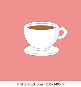 Coffee Vector, Clip Art, Icon, Symbol